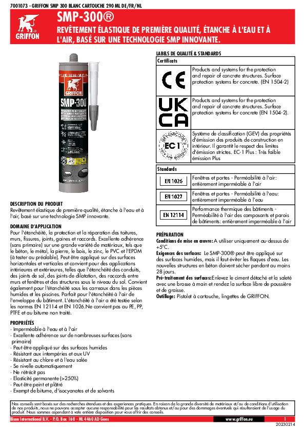 Fiche produit