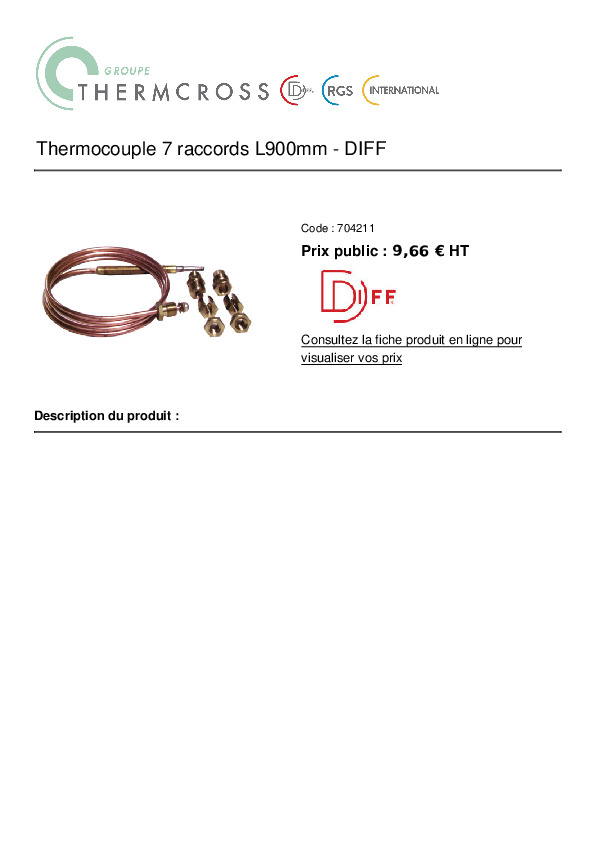 Fiche produit