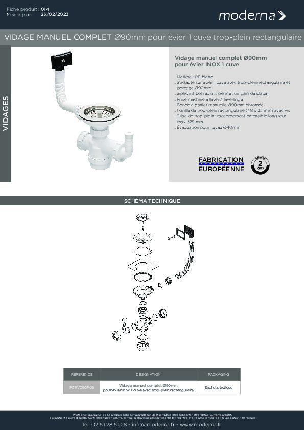 Fiche produit