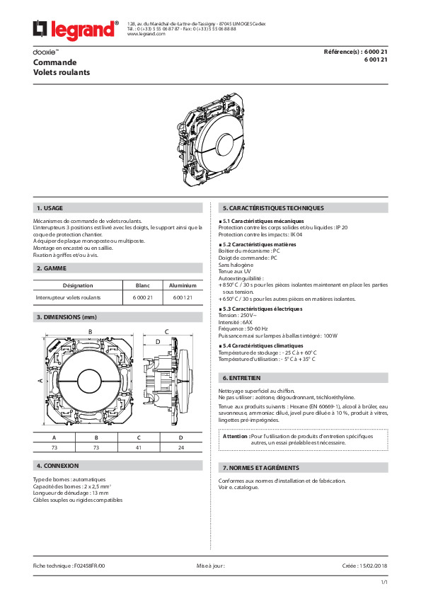 Fiche produit