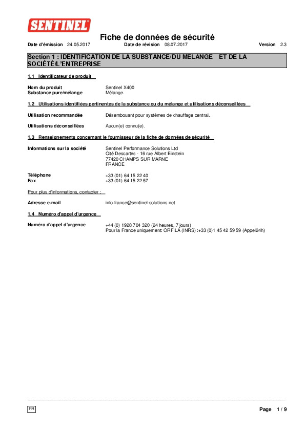 Fiche produit