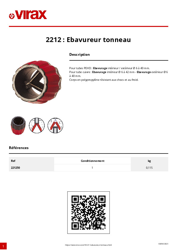 Fiche produit