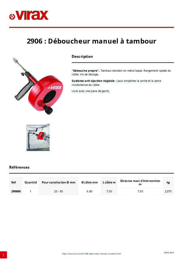 Fiche produit