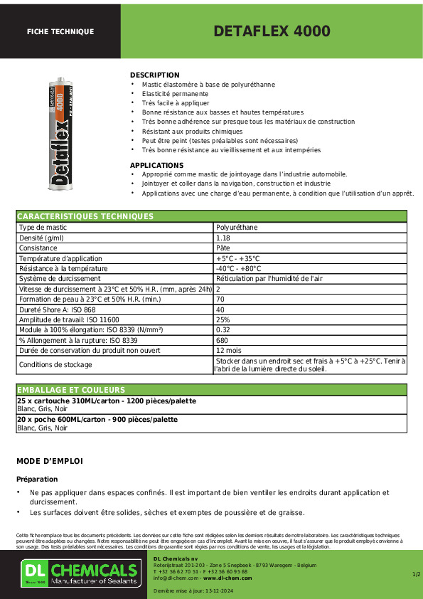 Fiche produit