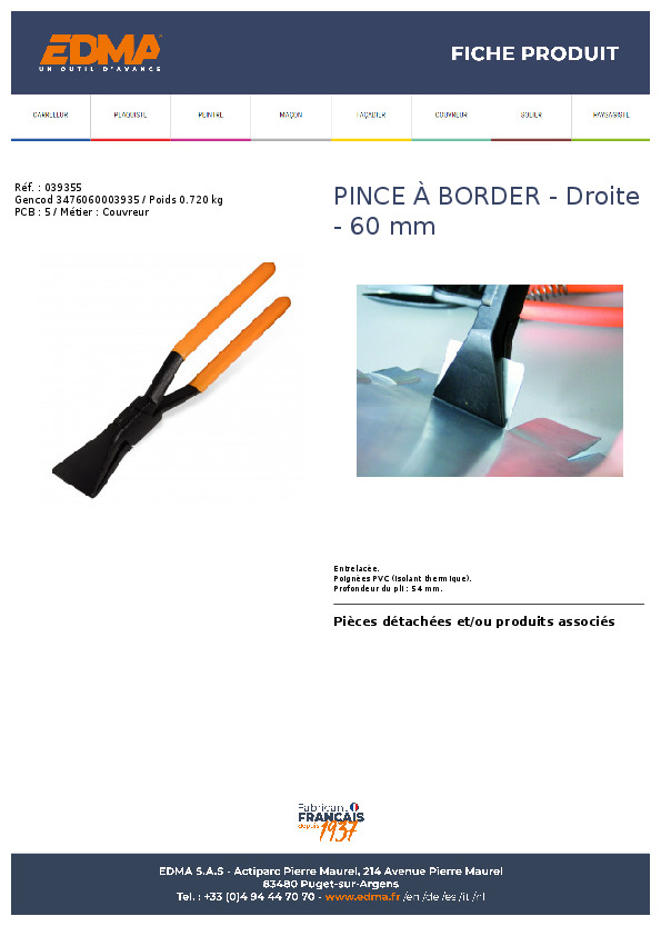 Fiche produit