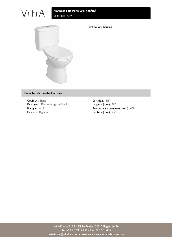 Fiche produit