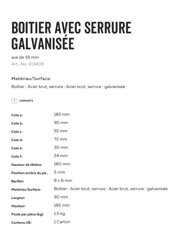 Fiche produit