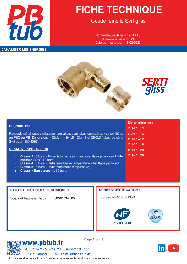 Fiche produit