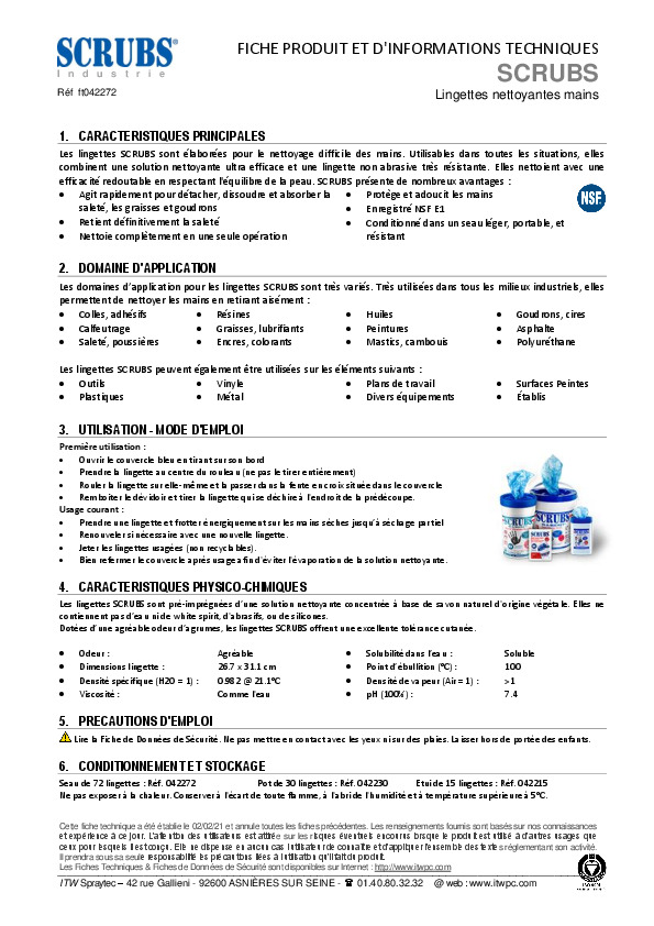 Fiche produit