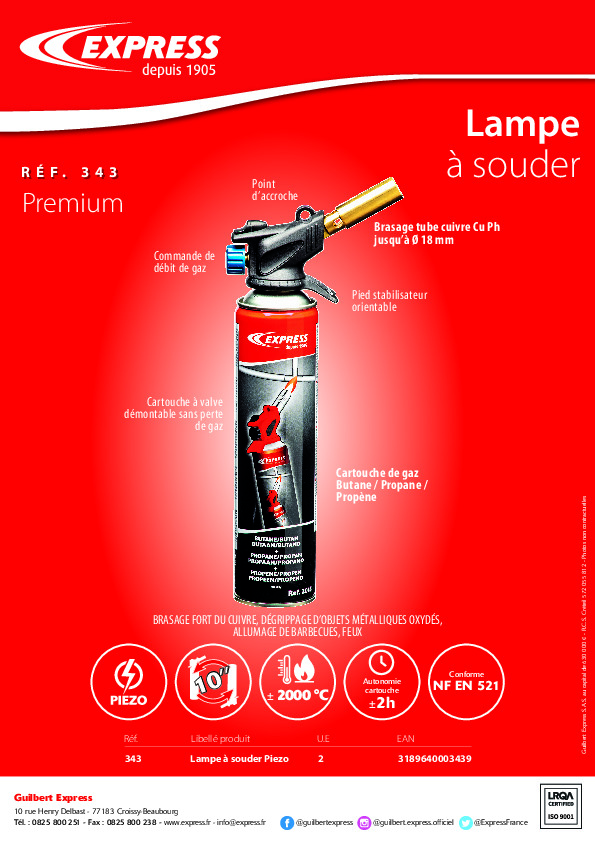 Brochure commerciale