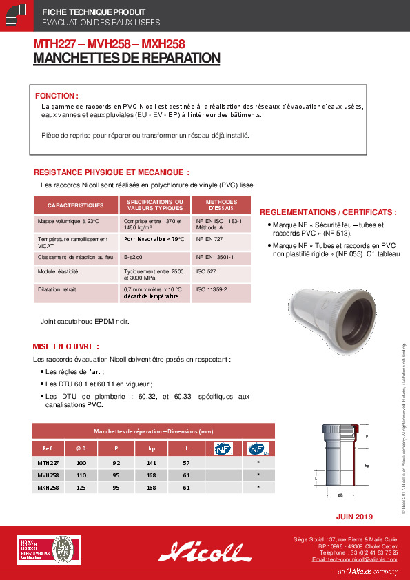 Fiche produit