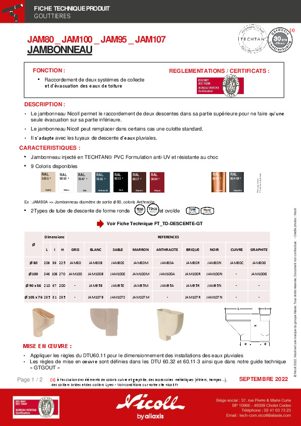 Fiche produit