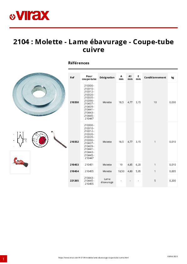 Fiche produit