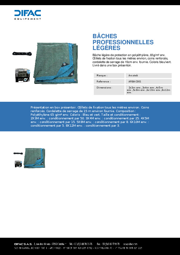 Fiche produit