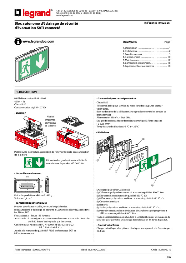 Fiche produit