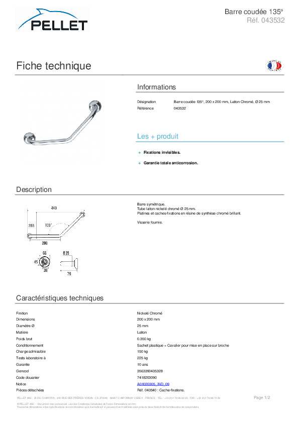 Fiche produit