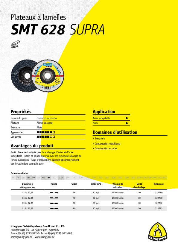 Fiche produit