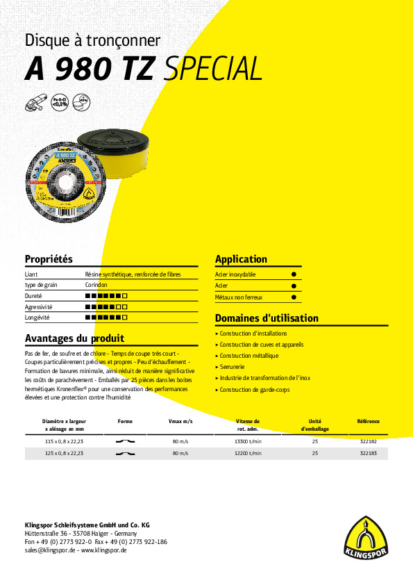 Fiche produit