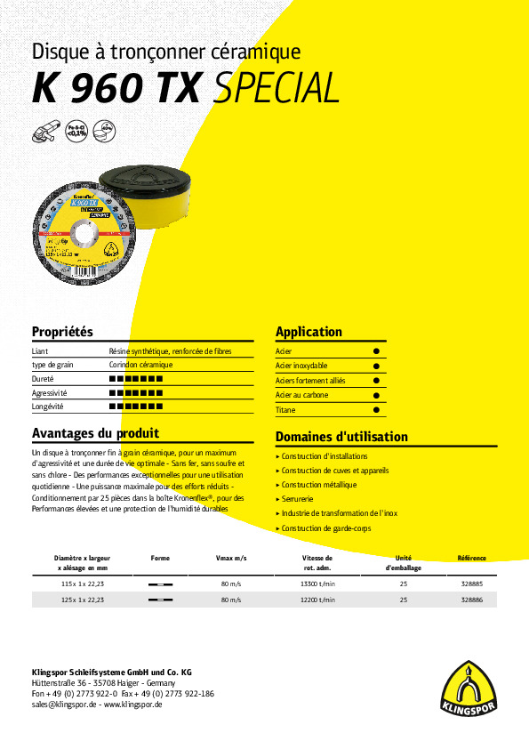 Fiche produit
