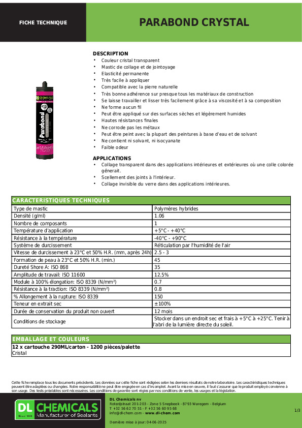 Fiche produit