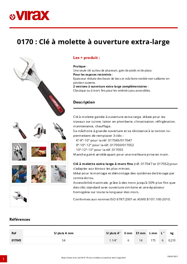 Fiche produit
