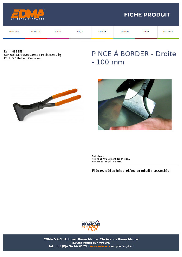 Fiche produit
