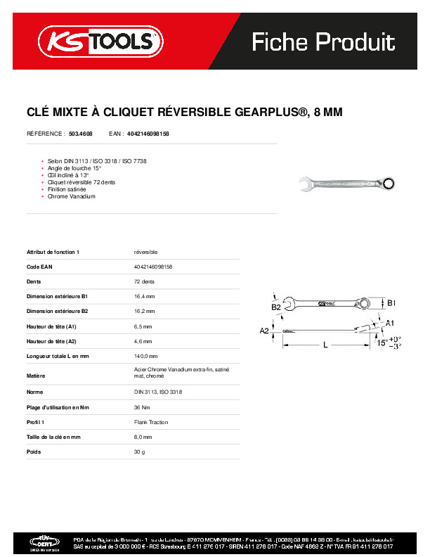 Fiche produit