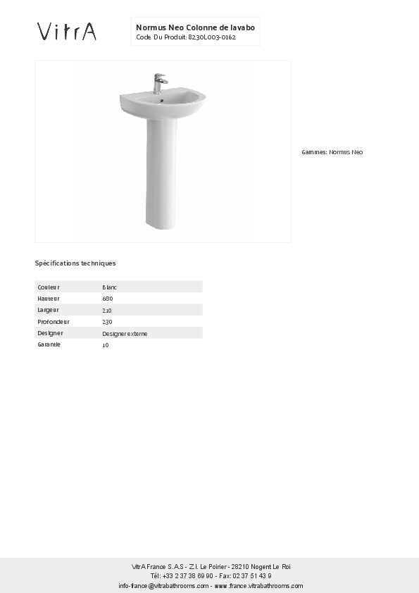 Fiche produit