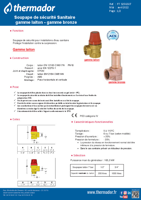 Fiche produit