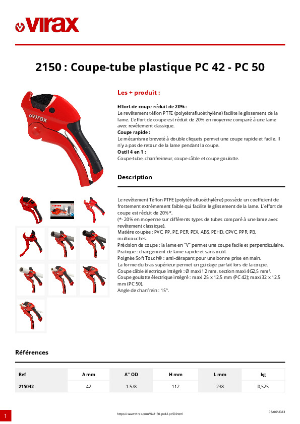 Fiche produit