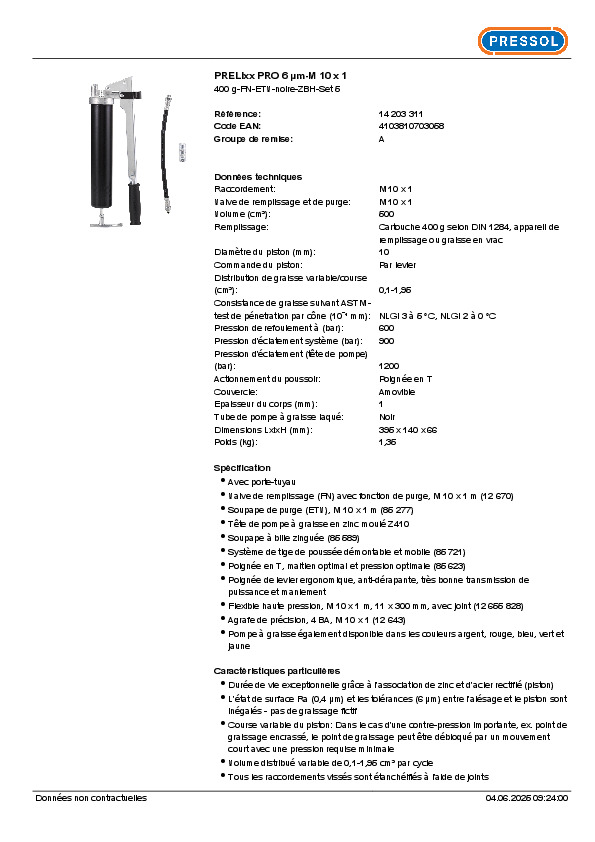 Fiche produit