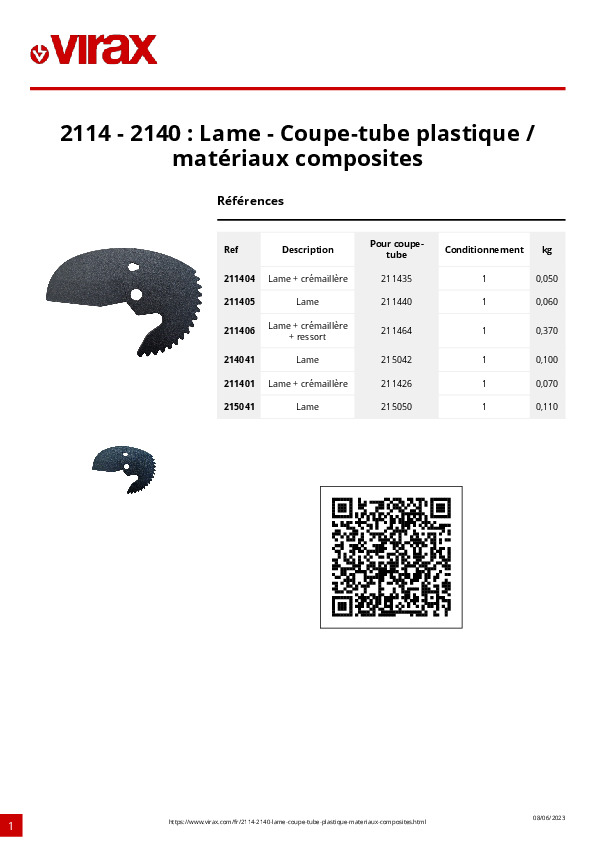 Fiche produit