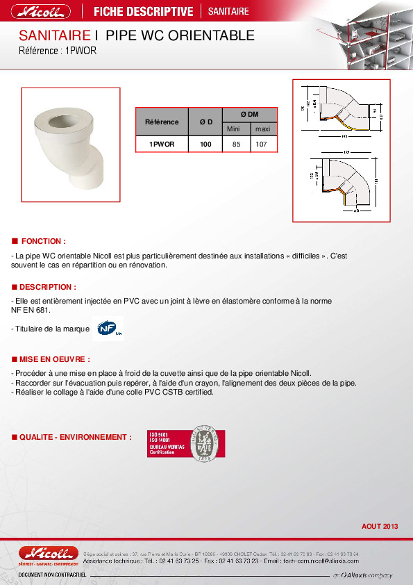 Fiche produit