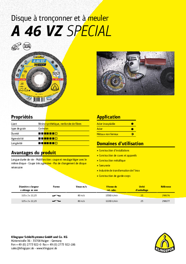 Fiche produit