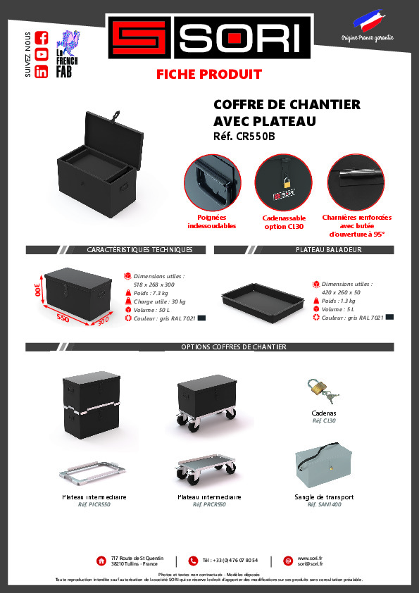 Fiche produit