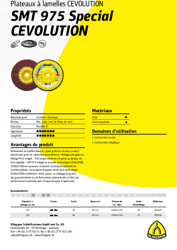 Fiche produit