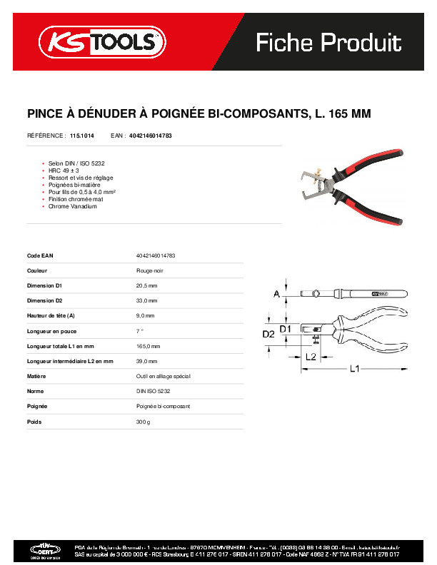Fiche produit