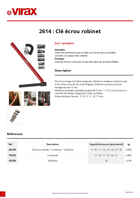 Fiche produit