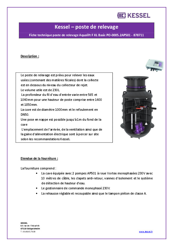 Fiche produit