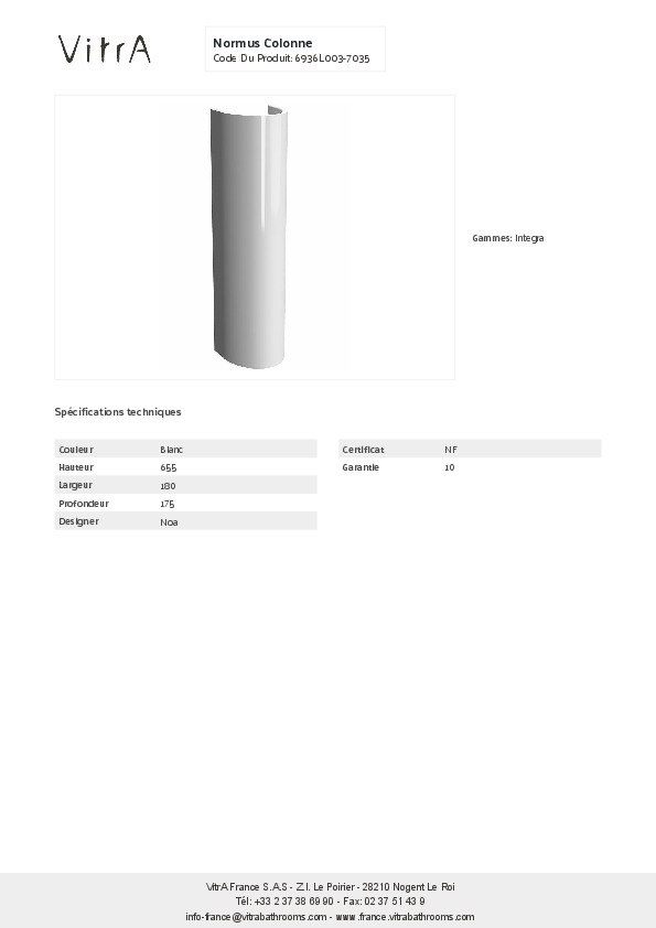 Fiche produit
