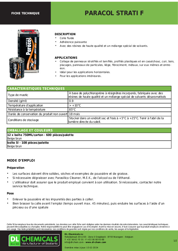 Fiche produit