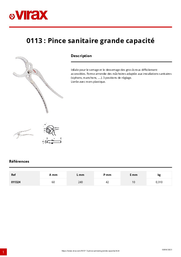 Fiche produit