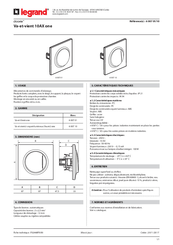 Fiche produit