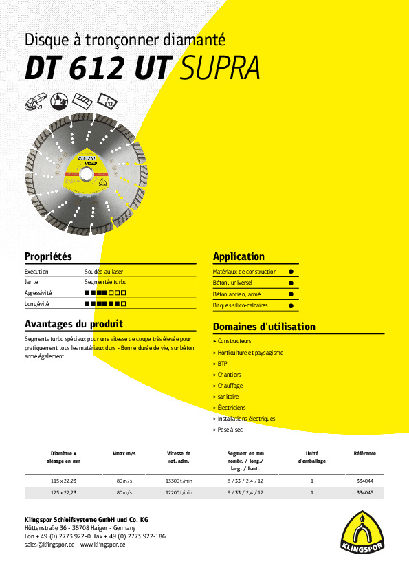 Fiche produit