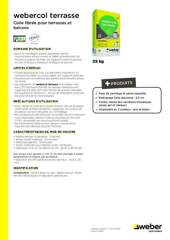Fiche produit
