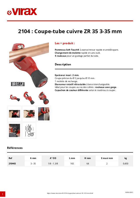 Fiche produit