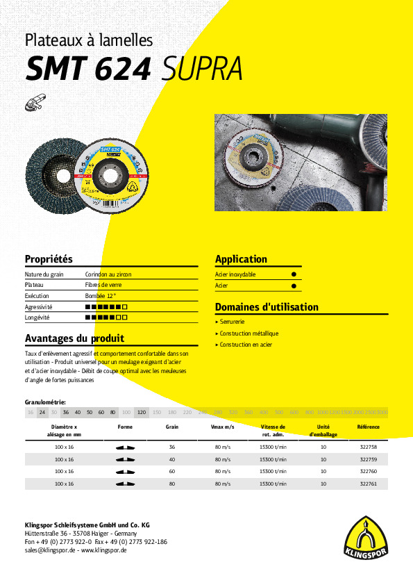 Fiche produit