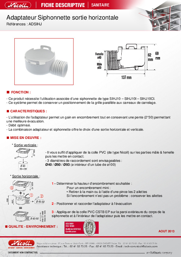 Fiche produit
