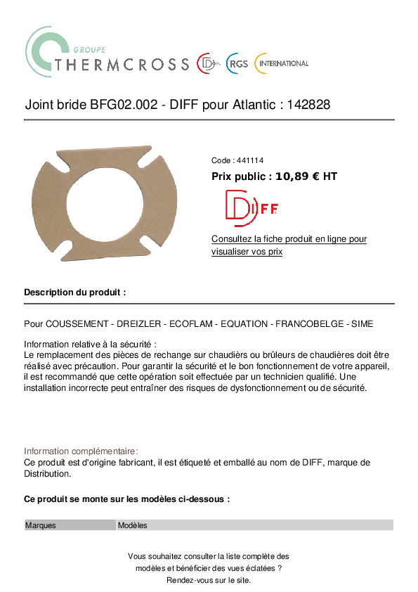 Fiche produit