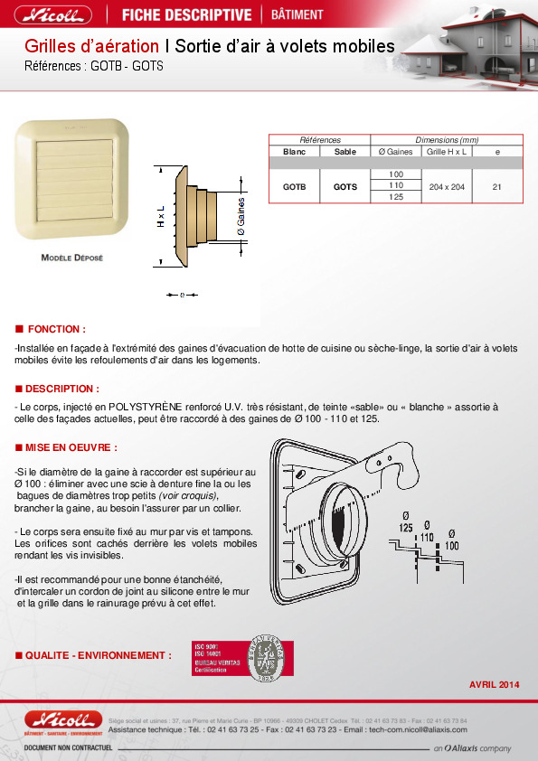 Fiche produit